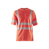 BLAKLADER 35222537 Hi vis T shirt Hi Vis Reflective Short Sleeve Work T-Shirt MEN - Moisture Wicking