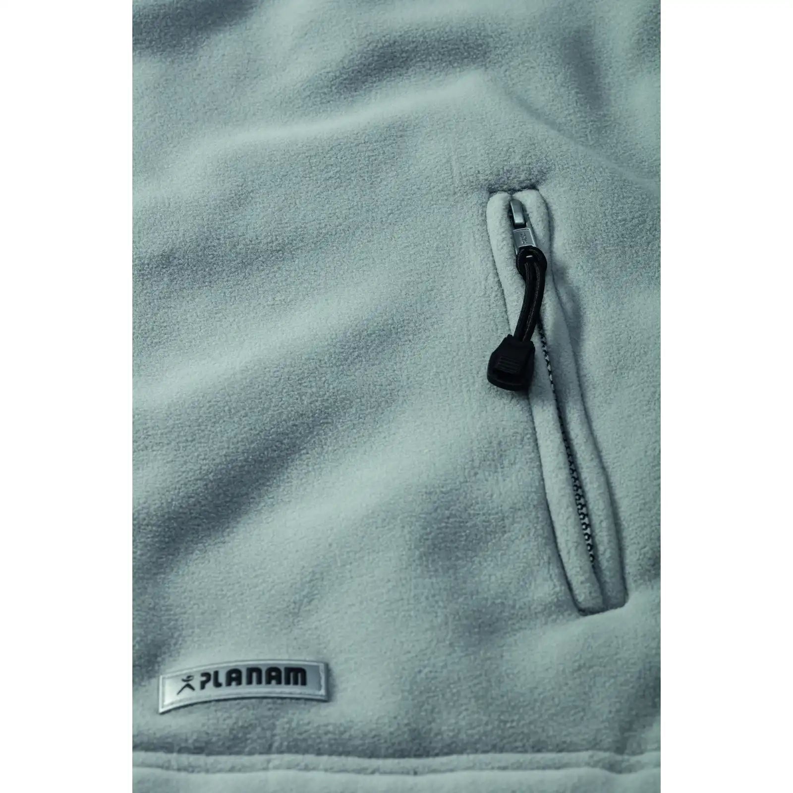 Planam Outdoor Stream Fleecejacke schwarz/anthrazit L schwarz/anthrazit - Extra Detailbild