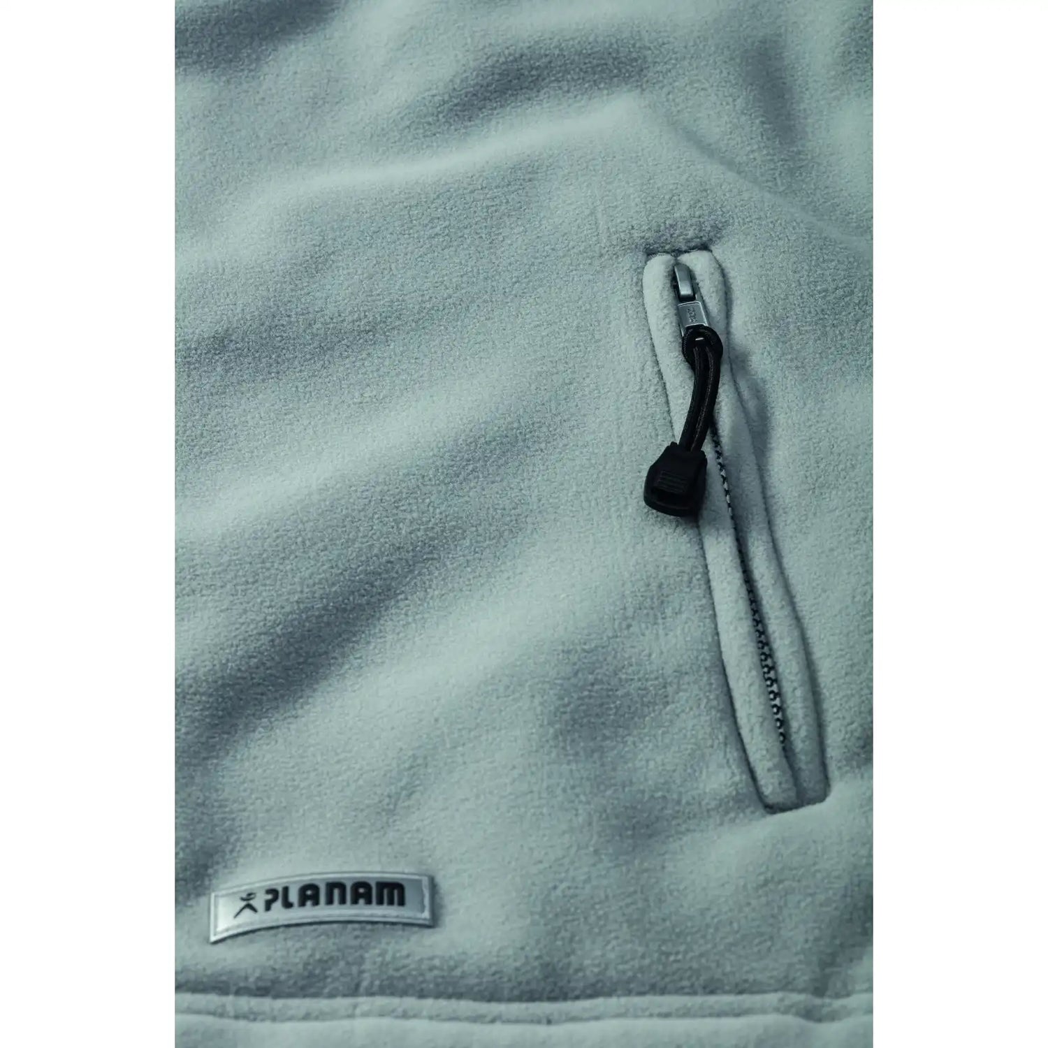 Planam Outdoor Stream Fleecejacke schwarz/anthrazit XS schwarz/anthrazit - Extra Detailbild