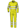 SIR SAFETY MISTRAL Hi Vis Reflective Work Coverall Men - Breathable Cotton Blend