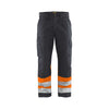 BLAKLADER 15641811 | Hi Vis trousers Hi Vis Reflective Work Trousers Men - twill fabric