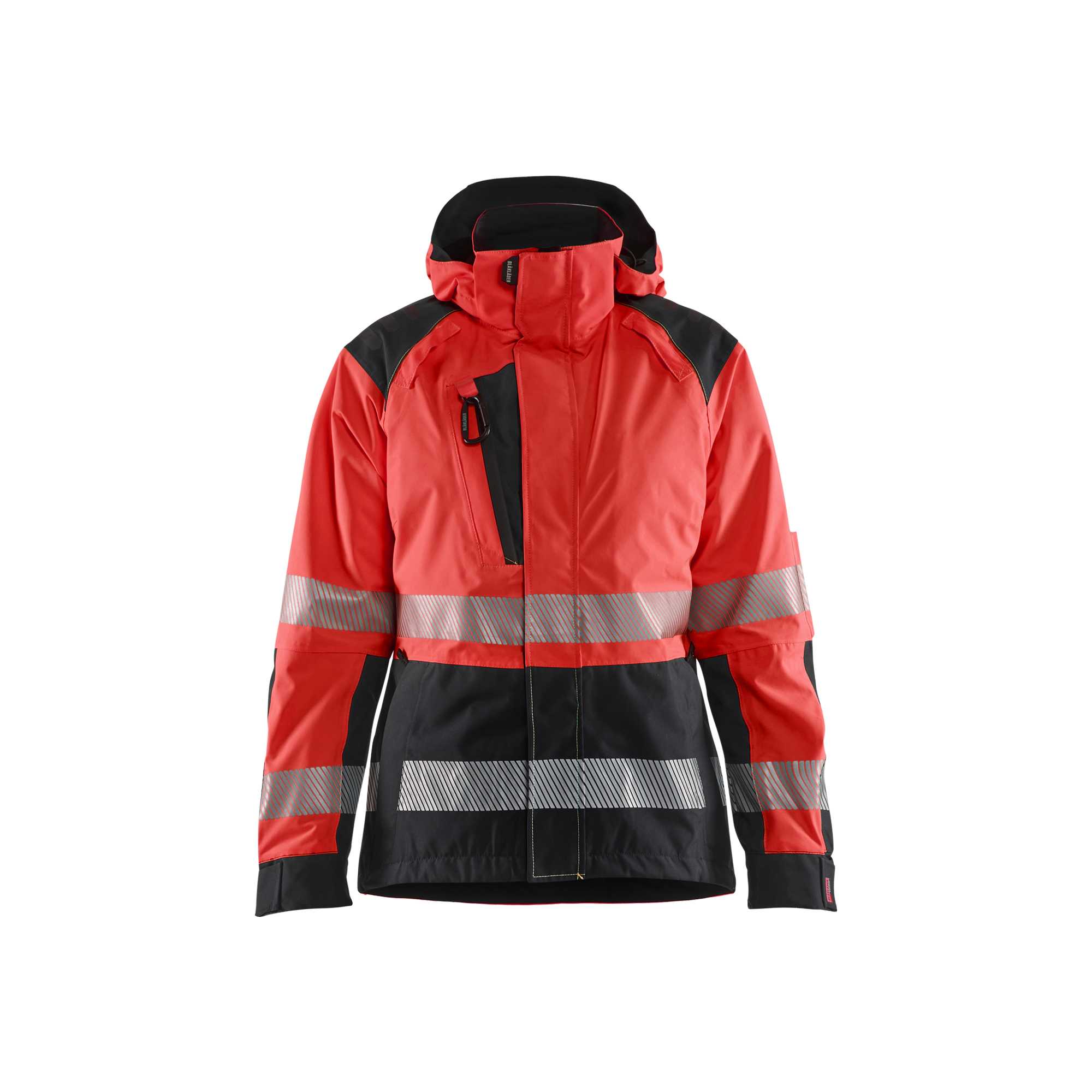 BLAKLADER 44361987 Women’s Hi Vis Shell Jacket Hi Vis Reflective Shell Work Jacket WOMEN - Waterproof