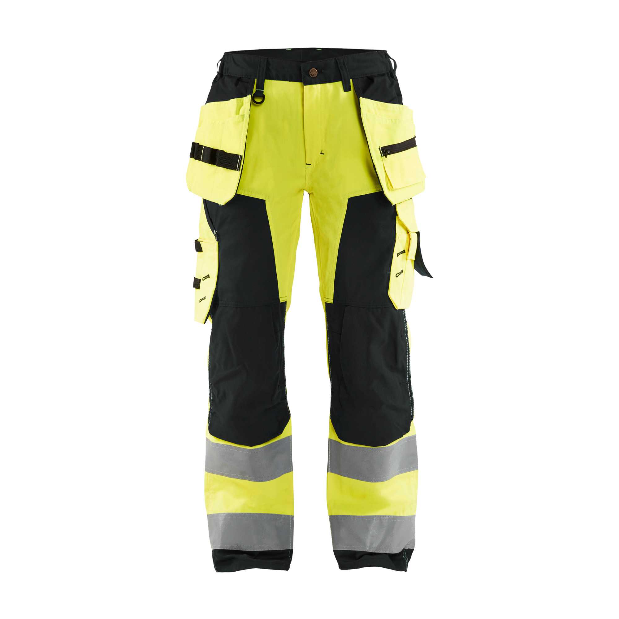 BLAKLADER 71561811 | Women's Hi Vis trousers Hi Vis Reflective Work Trousers Women - twill fabric