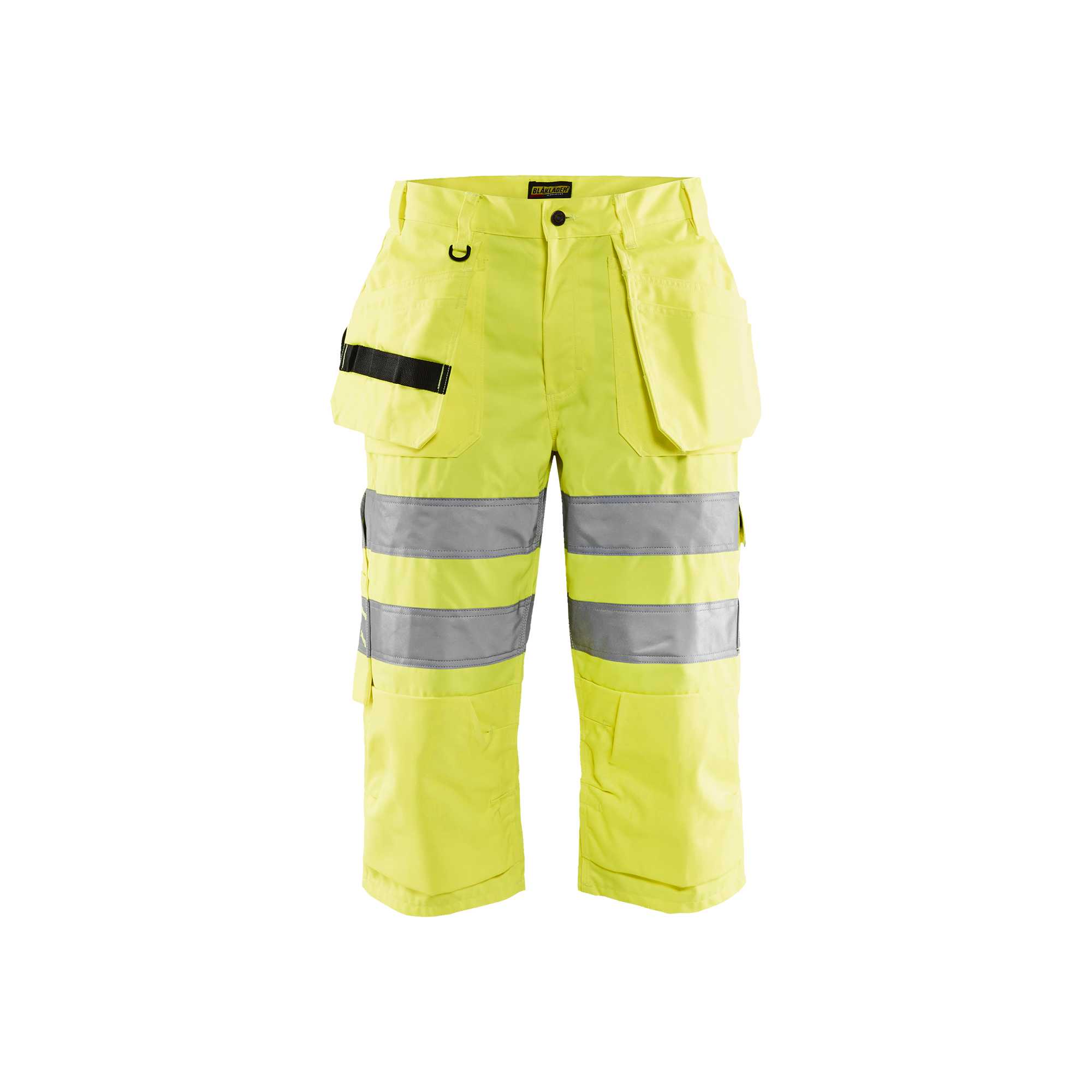 BLAKLADER 15391811 Hi Vis pirate shorts Hi Vis Reflective Work Pirate Bermuda Men - twill fabric
