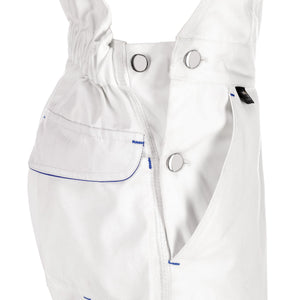 TMG Finesse Work dungarees white - Finesse BIB Trouser-white-05-V2
