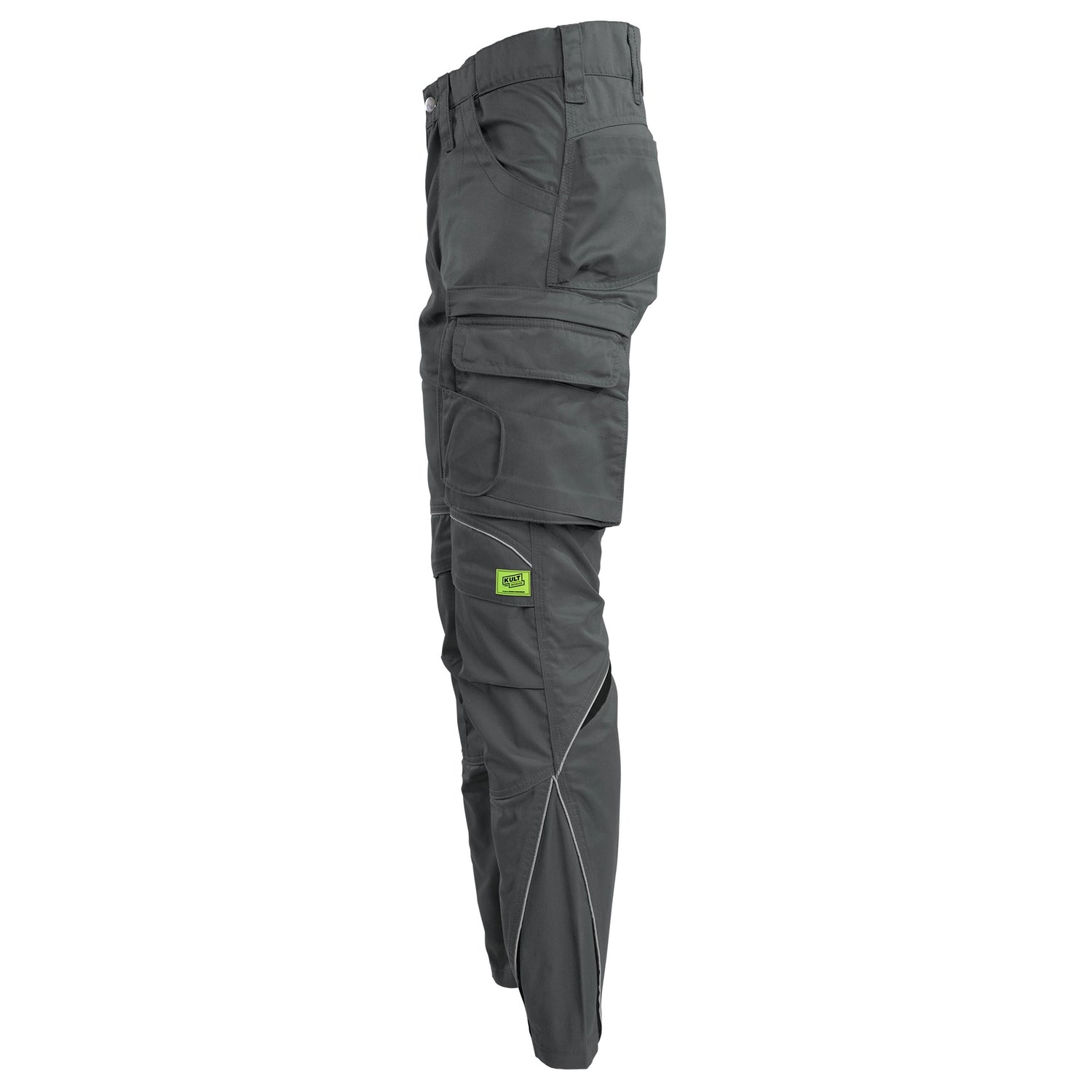 TMG Kult Worker Work trousers light grey - KW-320055_Bundhose_mittelgrau_seite_1920x1920