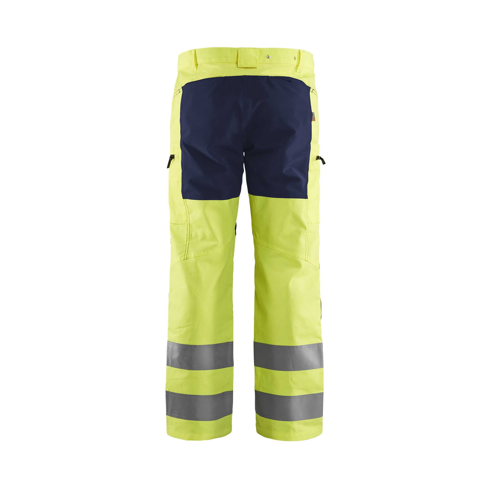 BLAKLADER 15851811 | Hi Vis trousers with stretch Hi Vis Reflective Work Trousers Men - Class 2 Certified