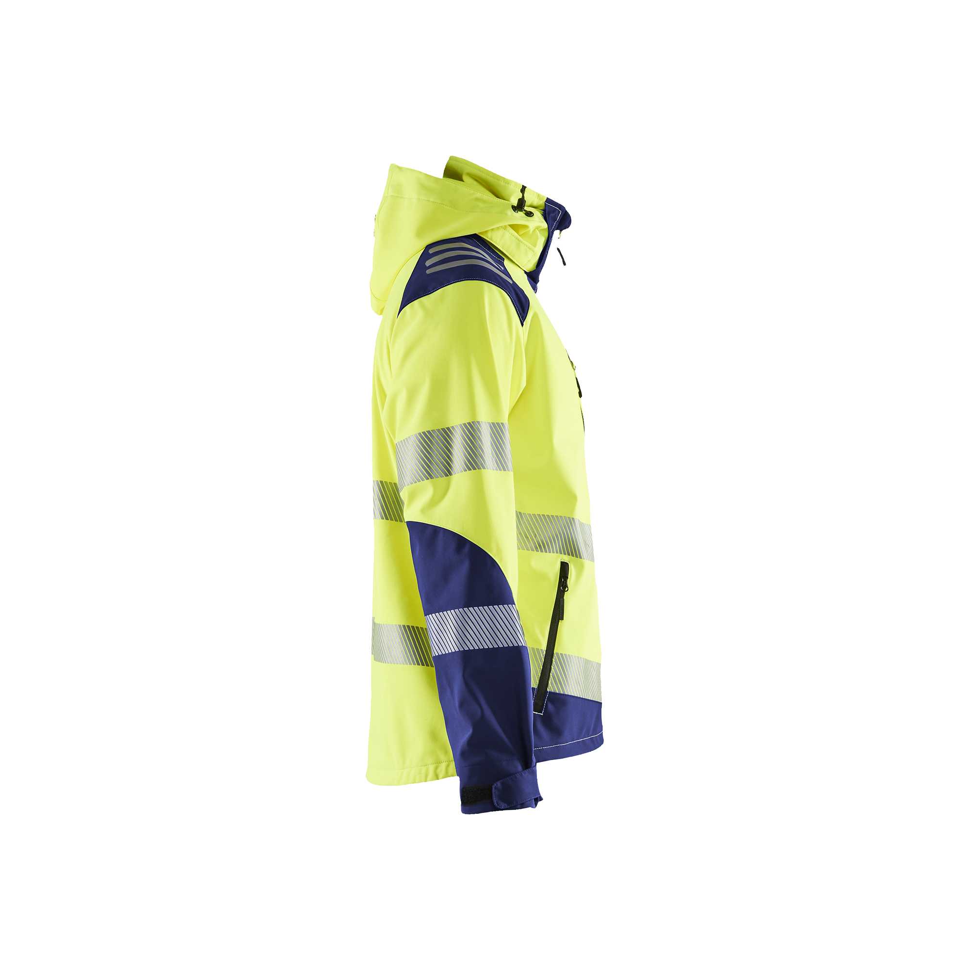 BLAKLADER 44912513 Hi Vis Softshell jacket Hi Vis Reflective Softshell Work Jacket MEN - Waterproof