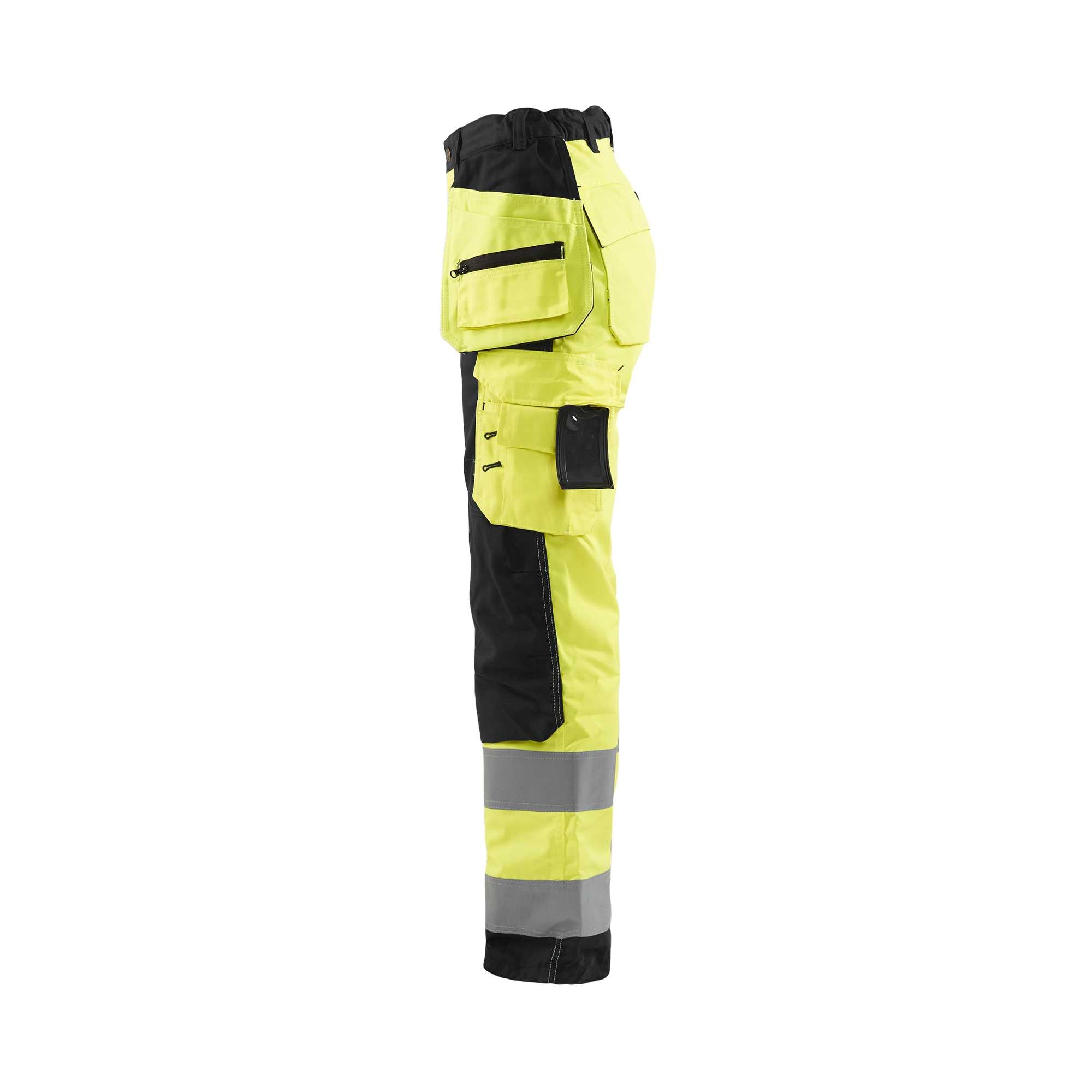 BLAKLADER 71561811 | Women's Hi Vis trousers Hi Vis Reflective Work Trousers Women - twill fabric