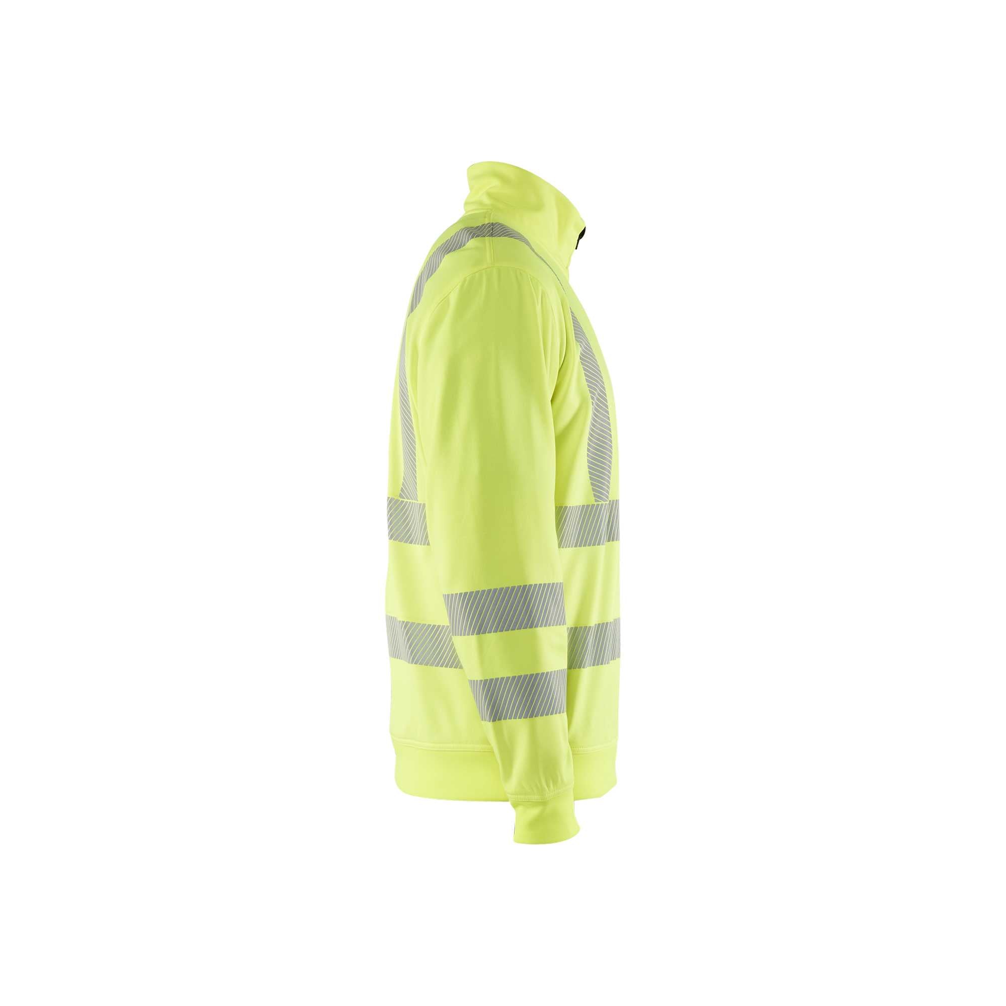 BLAKLADER 35642538 Hi Vis Reflective Half-zip Work Sweatshirt MEN - Breathable