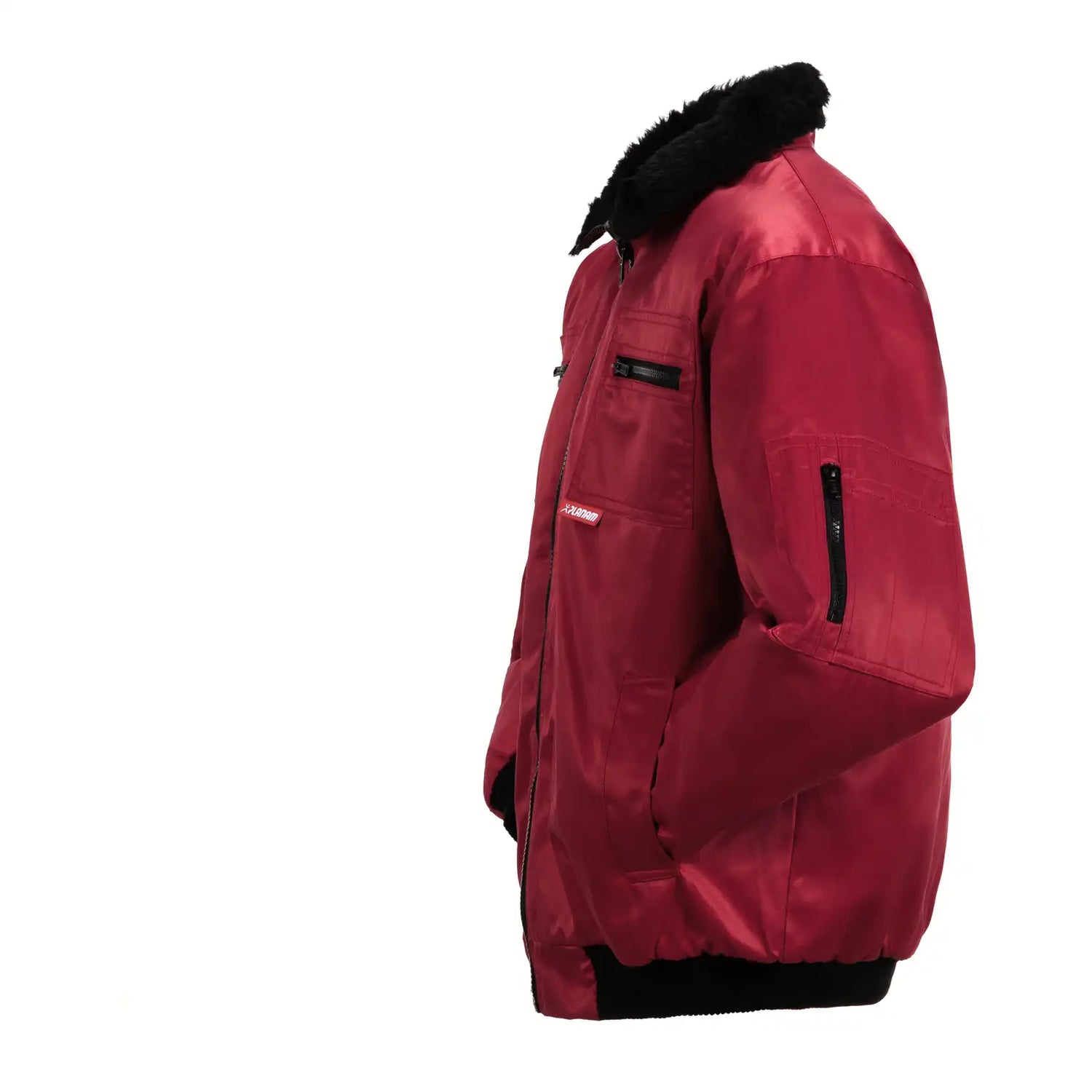 Planam Outdoor Gletscher Pilotenjacke rot S rot - Produktbild ohne Model