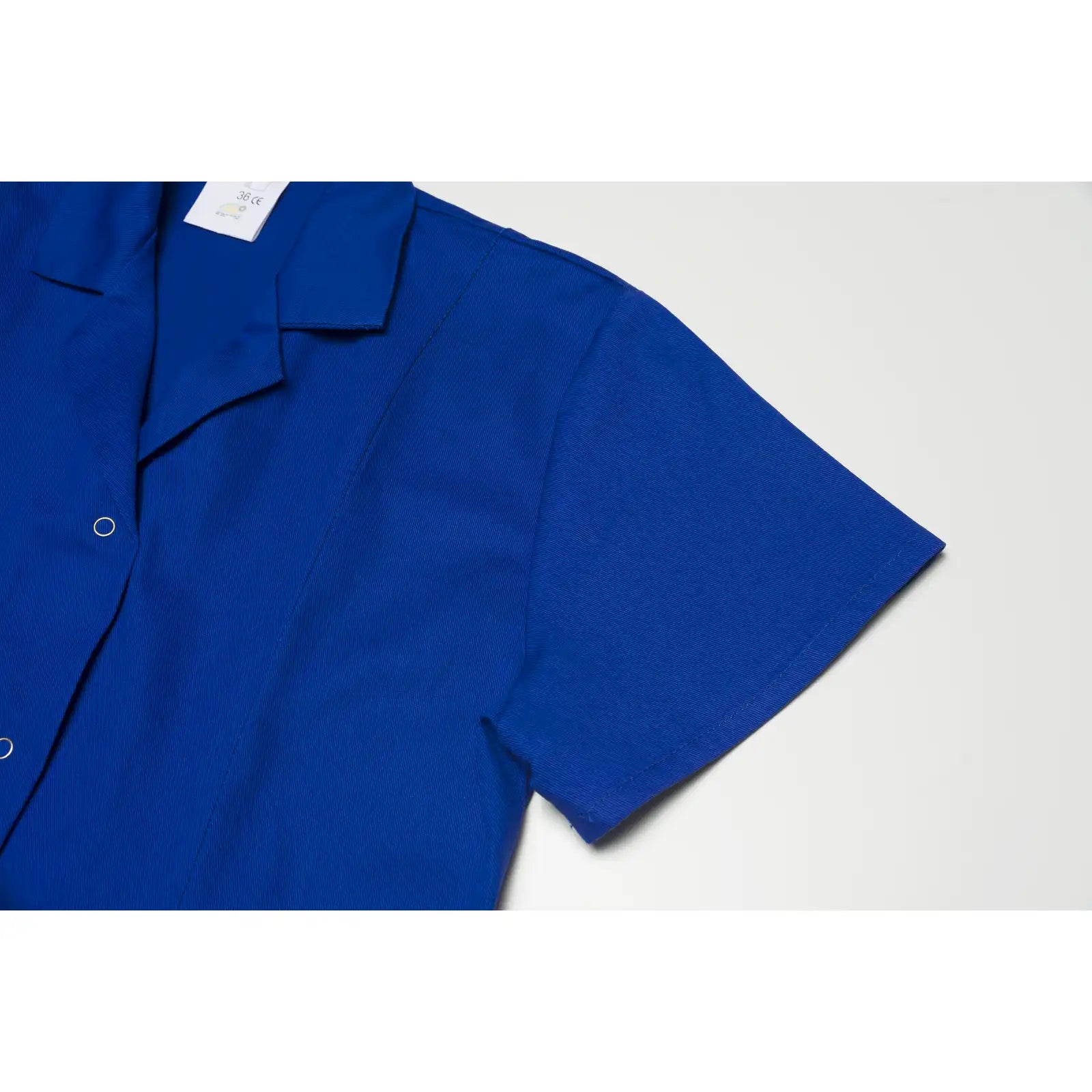 Planam Damen Mantel MG 1/4 Arm kornblumenblau 36 kornblumenblau - Extra Detailbild