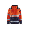 BLAKLADER 49871987 Hi Vis shell jacket Hi Vis Reflective Shell Work Jacket MEN - Waterproof