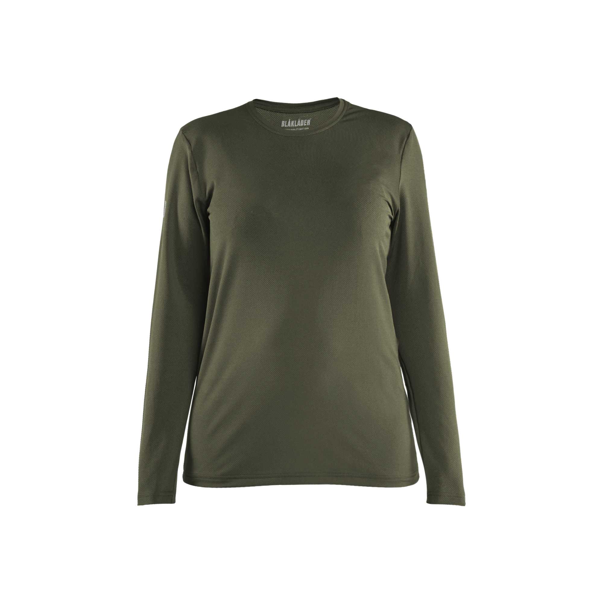 BLAKLADER 34271126 WOMEN'S UV PROTECTED LONG SLEEVED FUNCTION T SHIRT Long Sleeve Work T-Shirt WOMEN - UV Protection