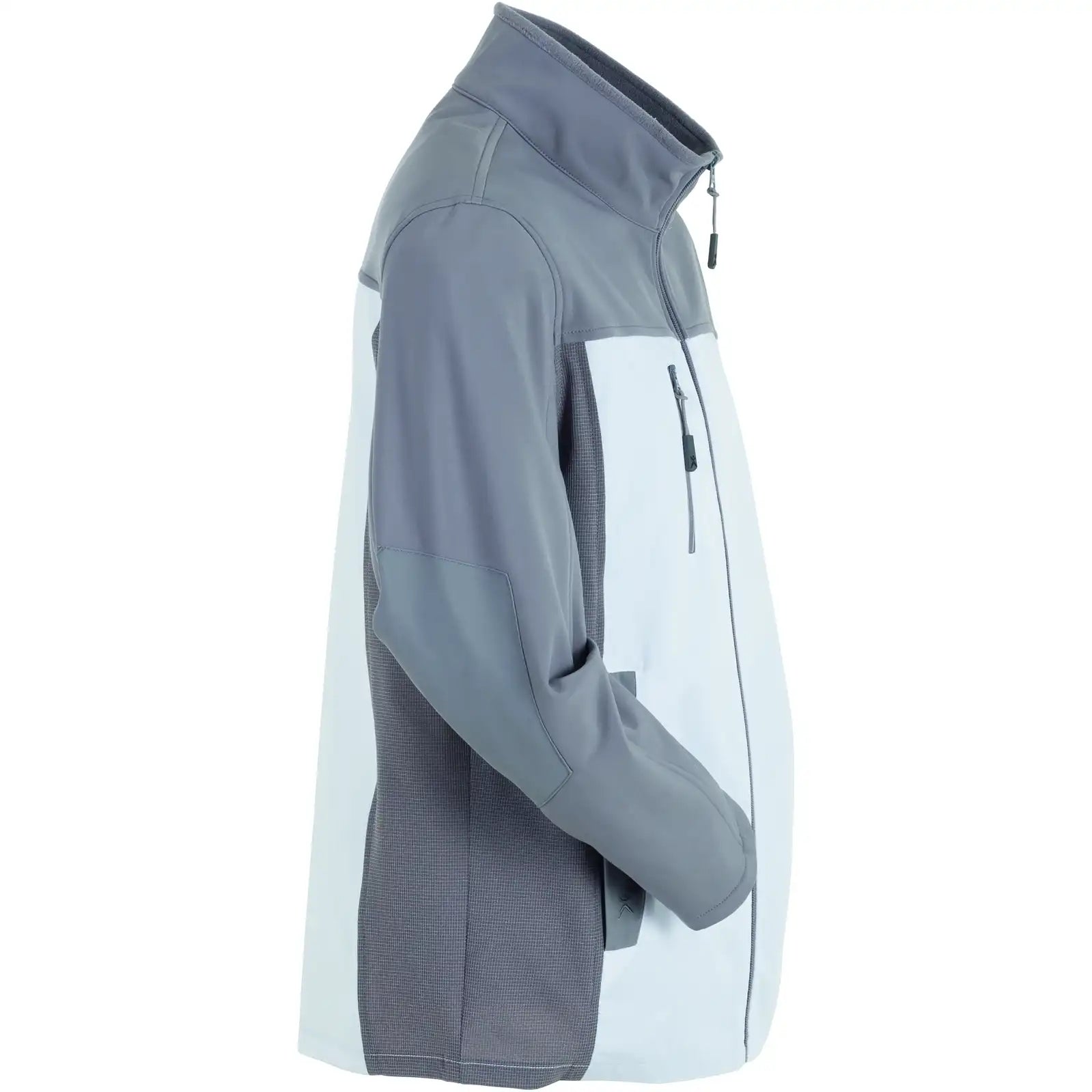 Planam Norit Herren Hybridjacke weiß/zink         102 weiß/zink - Produktbild ohne Model