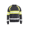 BLAKLADER 33591158 Hi Vis Sweater Hi Vis Reflective Work Sweatshirt MEN - 100% Cotton