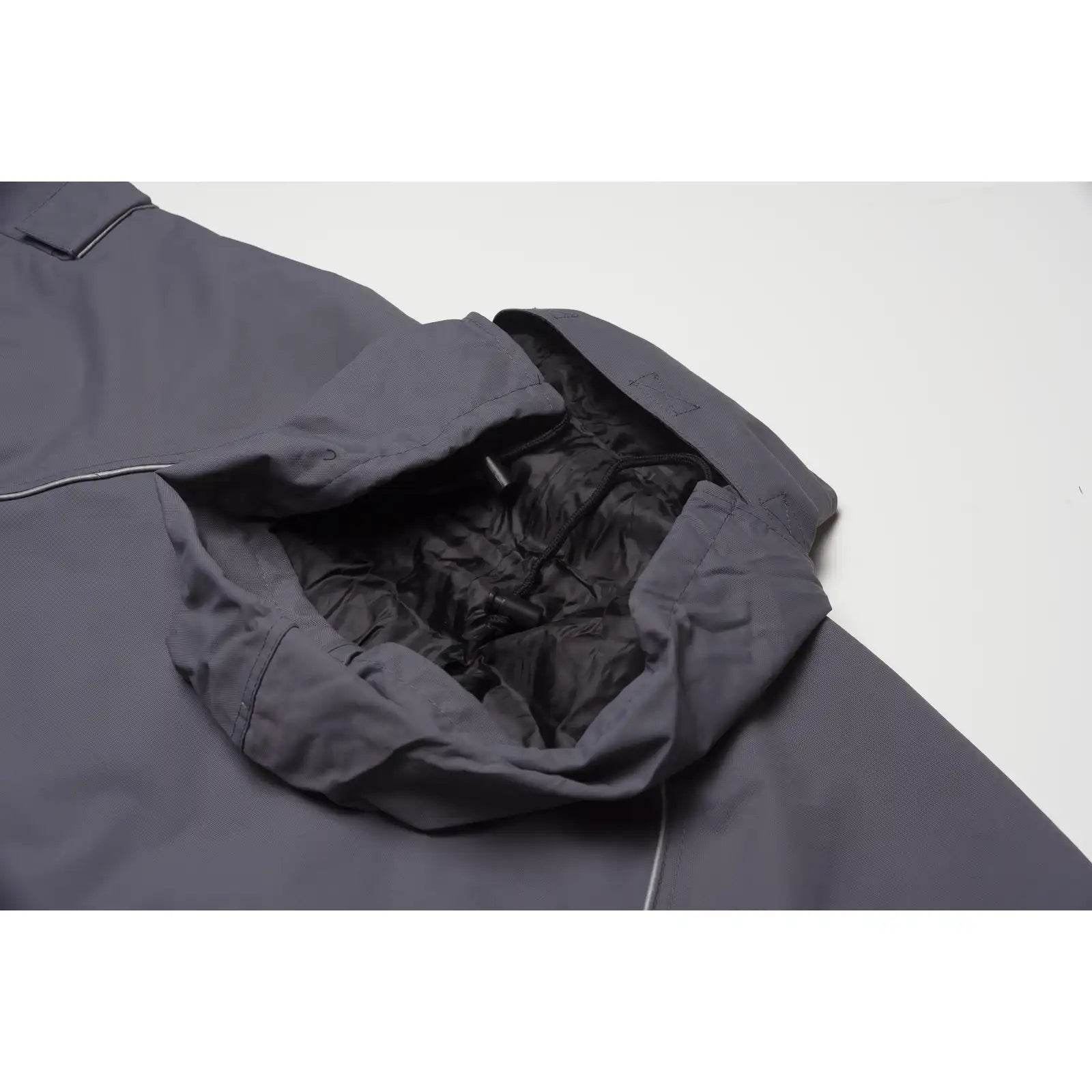 Planam Canvas 320 Winterblouson grau/schwarz 4XL grau/schwarz - Extra Detailbild