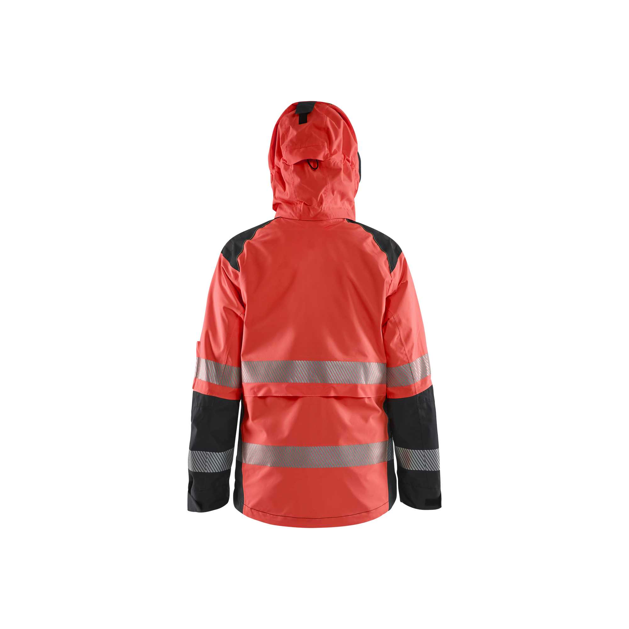 BLAKLADER 44361987 Women’s Hi Vis Shell Jacket Hi Vis Reflective Shell Work Jacket WOMEN - Waterproof
