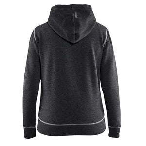 BLAKLADER 33731157 Ladies Hoodie With Full Zip Hoodie Work Sweatshirt WOMEN - Brushed Terry Knit