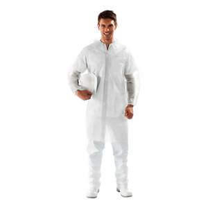 SIR SAFETY POLIFILM Breathable Work Jacket Men 10 Piece - Polypropylene