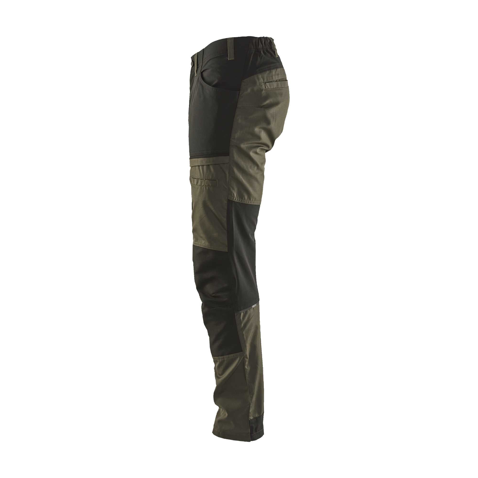 BLAKLADER 14561845 | Service trousers with stretch Work Trousers Men - stretch panels