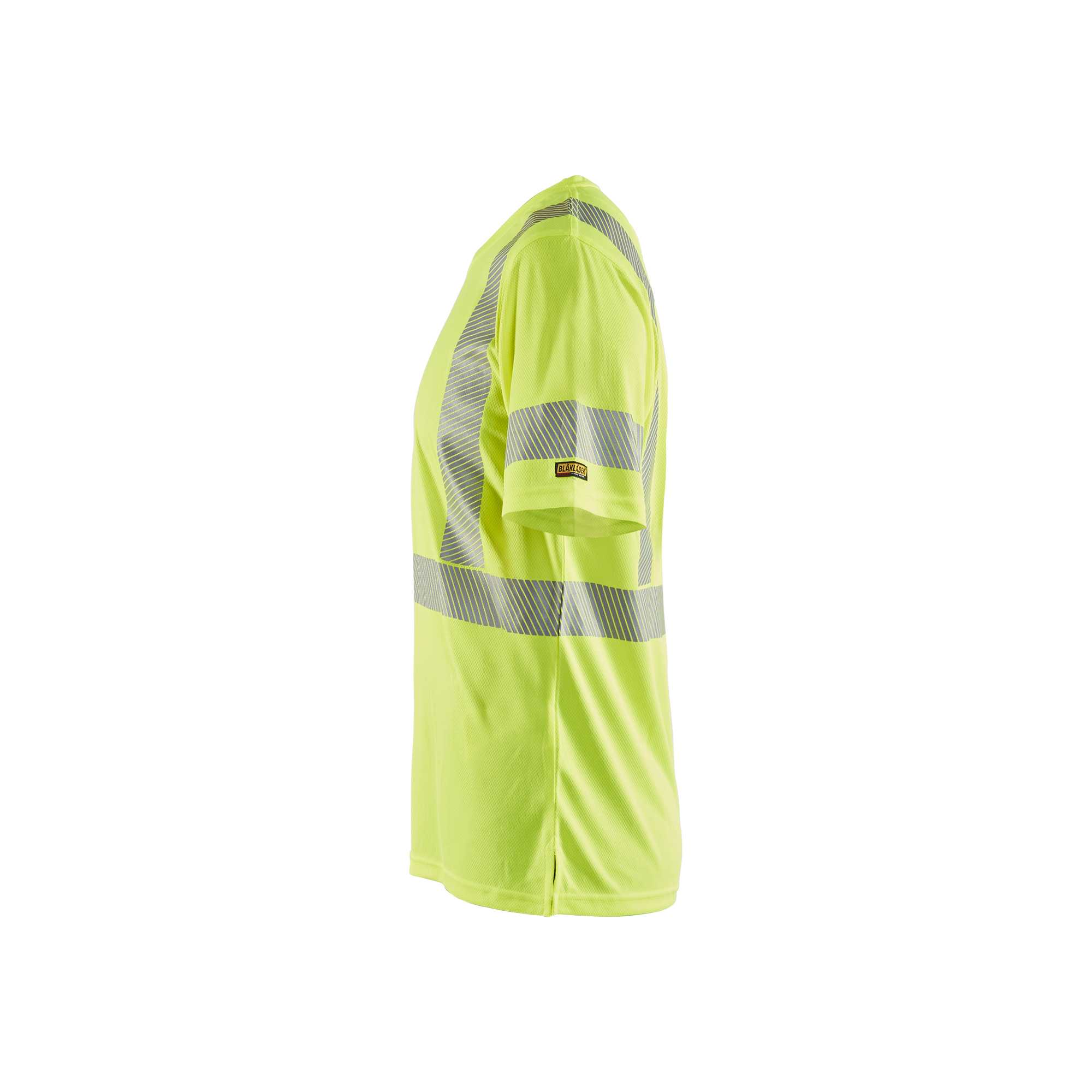 BLAKLADER 33361013 Women's UV protected Hi Vis T shirt Hi Vis Reflective Short Sleeve Work T-Shirt WOMEN - 100% Polyester