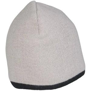 Planam Zubehör Strickmütze 2-farbig stone/schwarz Universalgröße stone/schwarz - Produktbild ohne Model