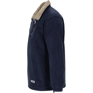 Planam Outdoor Relax Fleecetroyer marine/camel XS marine/camel - Produktbild ohne Model