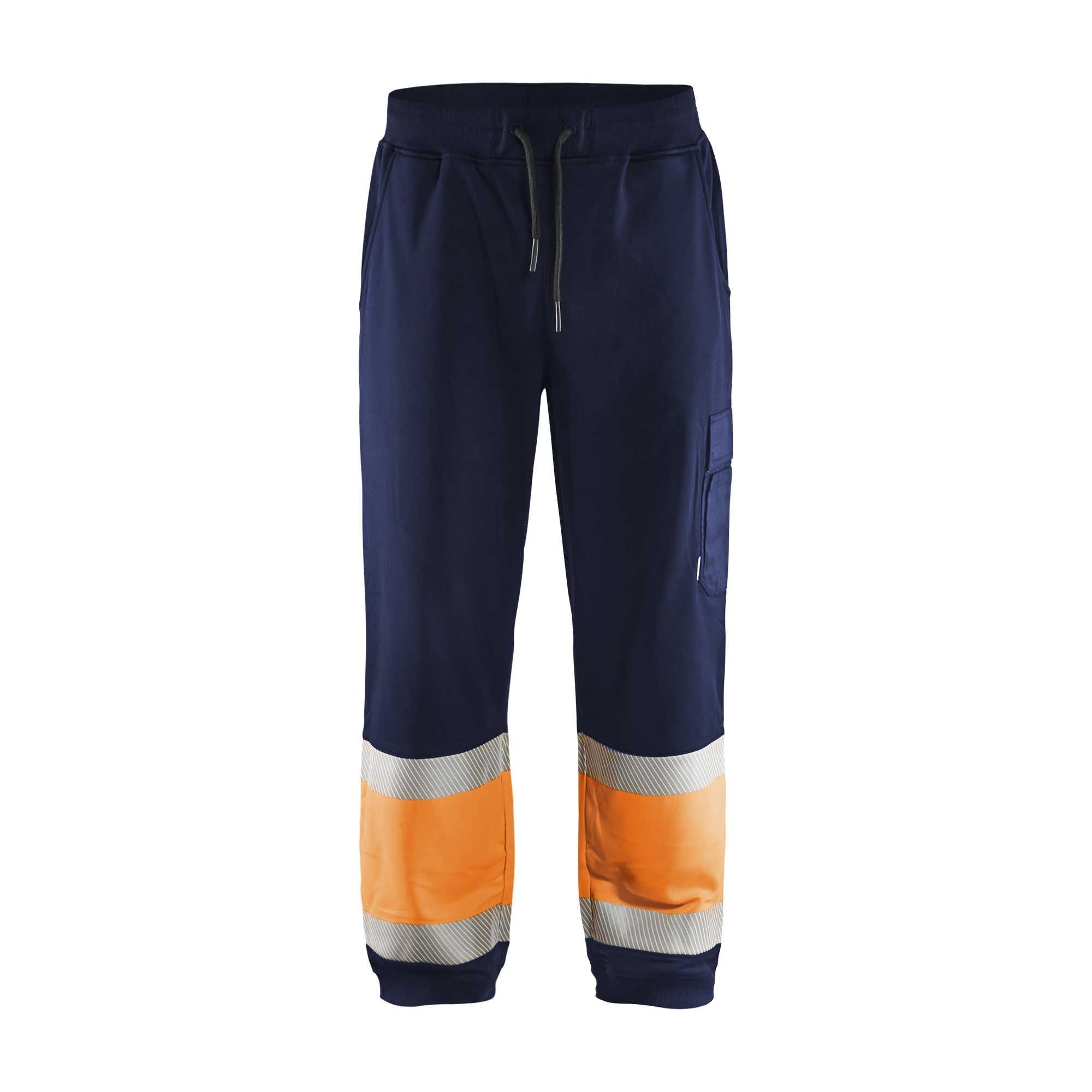 BLAKLADER 15492526 | Hi Vis sweatshirt trousers Hi Vis Reflective Work Trousers Men - Pique Fleece