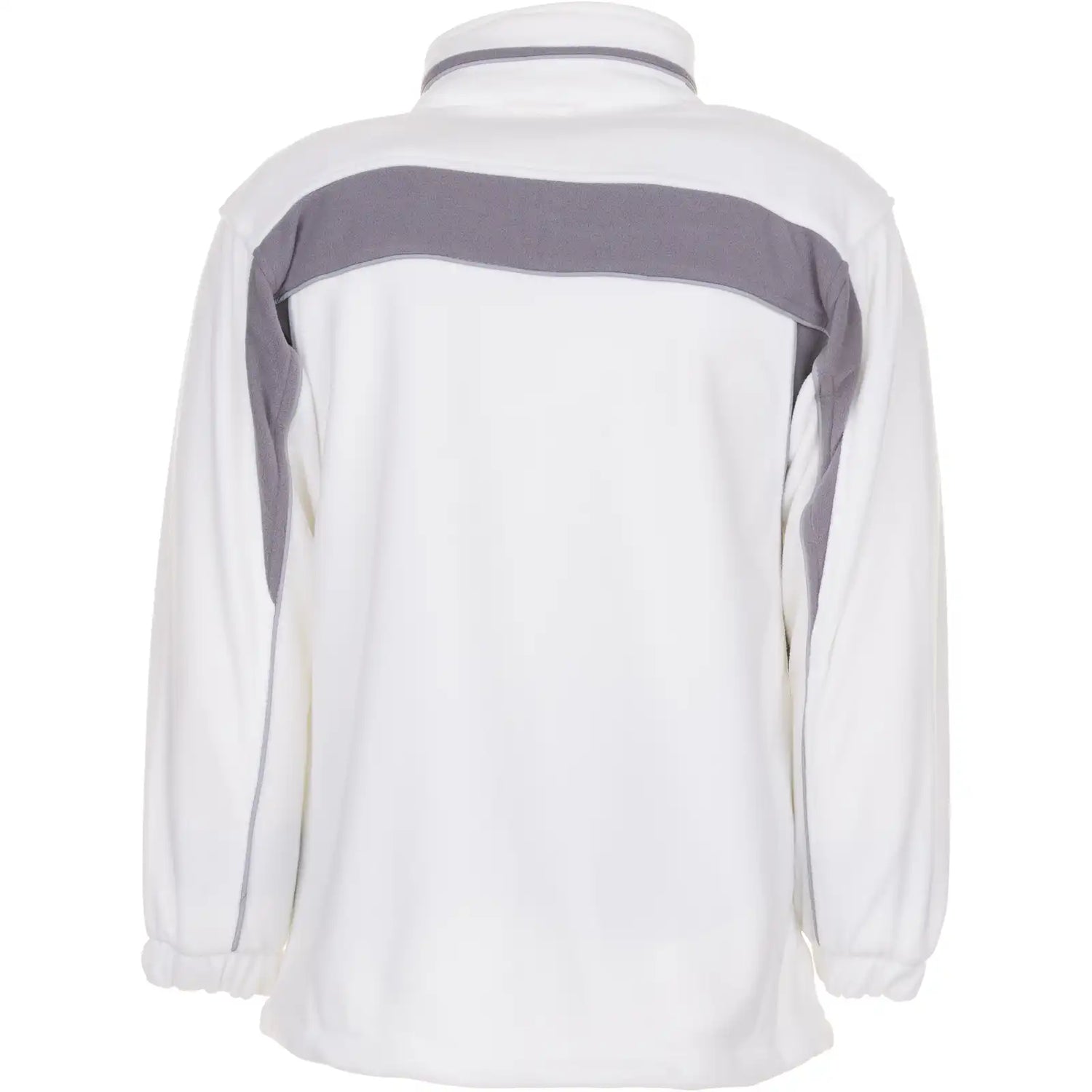 Planam Plaline Fleecejacke reinweiß/zink XS reinweiß/zink - Produktbild ohne Model