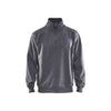 BLAKLADER 33651048 Sweatshirt With Collar Half-zip Work Sweatshirt MEN - Brushed Inside