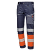 SIR SAFETY CONTRAST Hi Vis Stretch Work Trousers Men - Reflective Strips