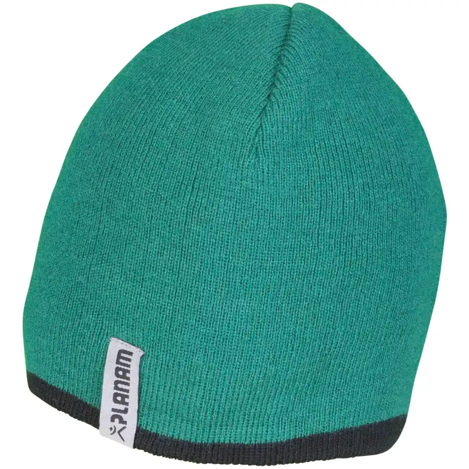 Planam Zubehör Strickmütze 2-farbig grün/schwarz Universalgröße grün/schwarz - Produktbild ohne Model