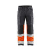 BLAKLADER 15511811 | Hi Vis Trousers with Stretch Hi Vis Reflective Work Trousers Men - 65% Polyester