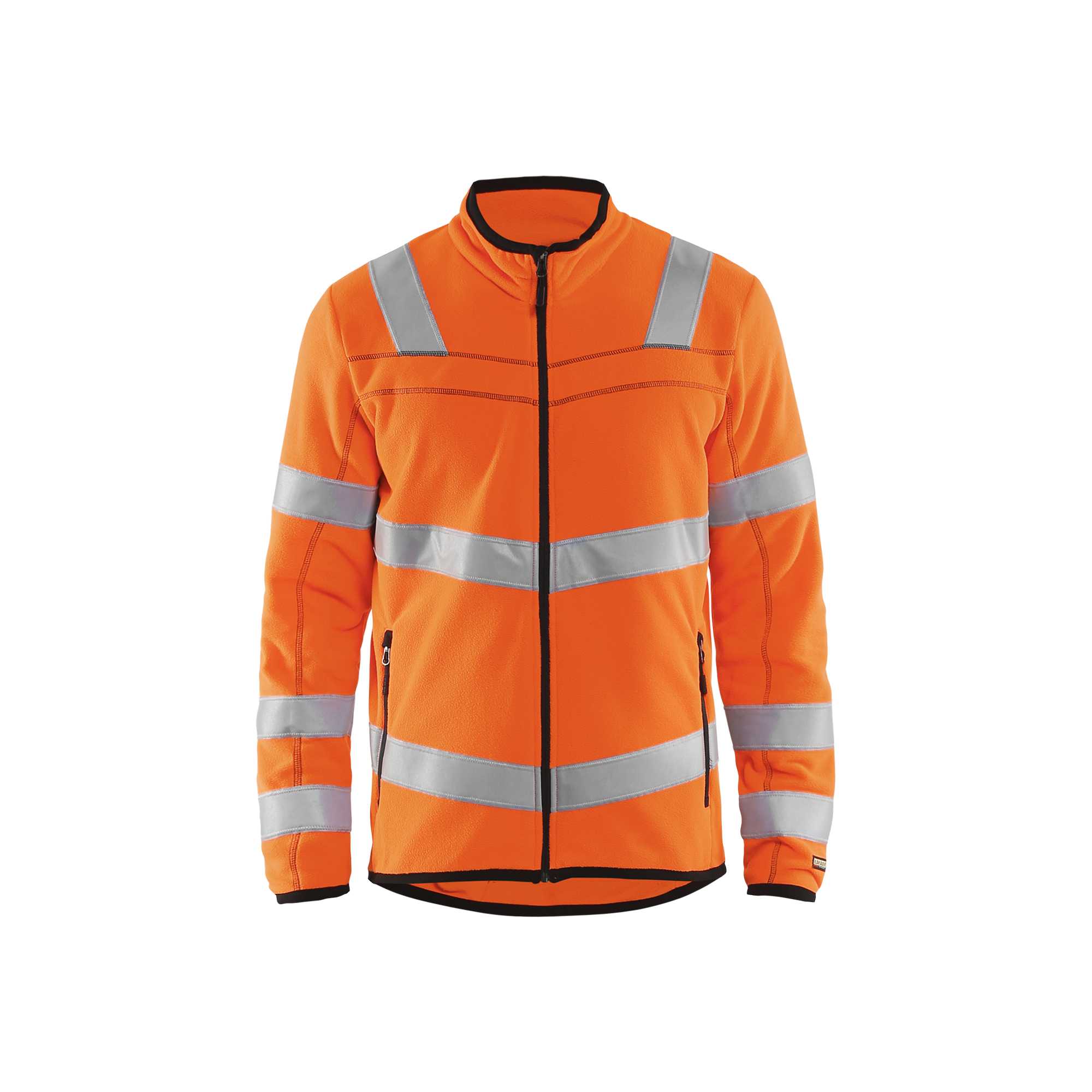 BLAKLADER 49411010 Hi Vis Microfleece Jacket Work Jacket MEN - Antipilling