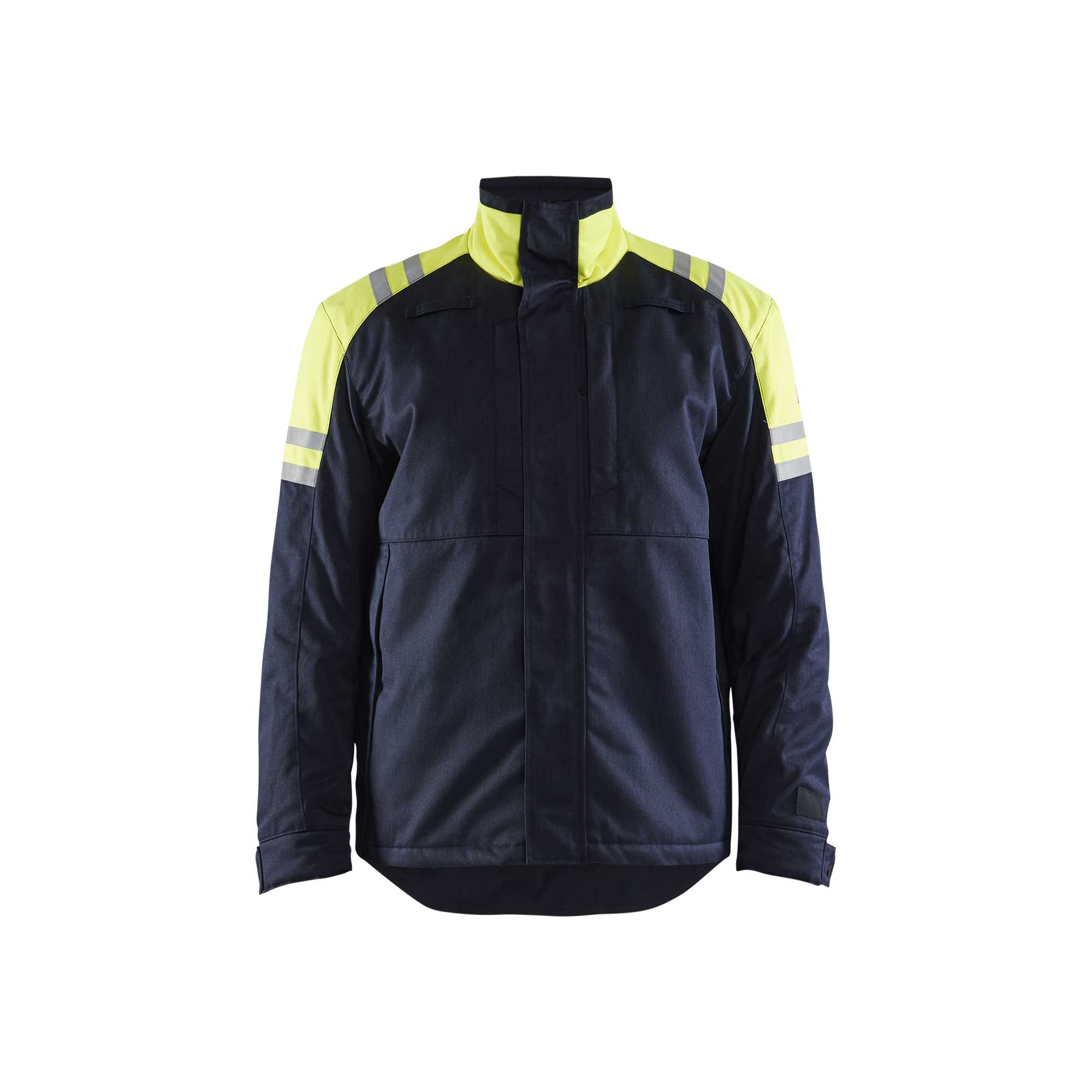 BLAKLADER 45151519 Inherent Steel Winter Jacket Hi Vis Reflective Work Jacket MEN - Flame Retardant