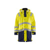 BLAKLADER 43062003 Raincoat Hi Vis LEVEL 2 Hi Vis Reflective Raincoat MEN - Waterproof