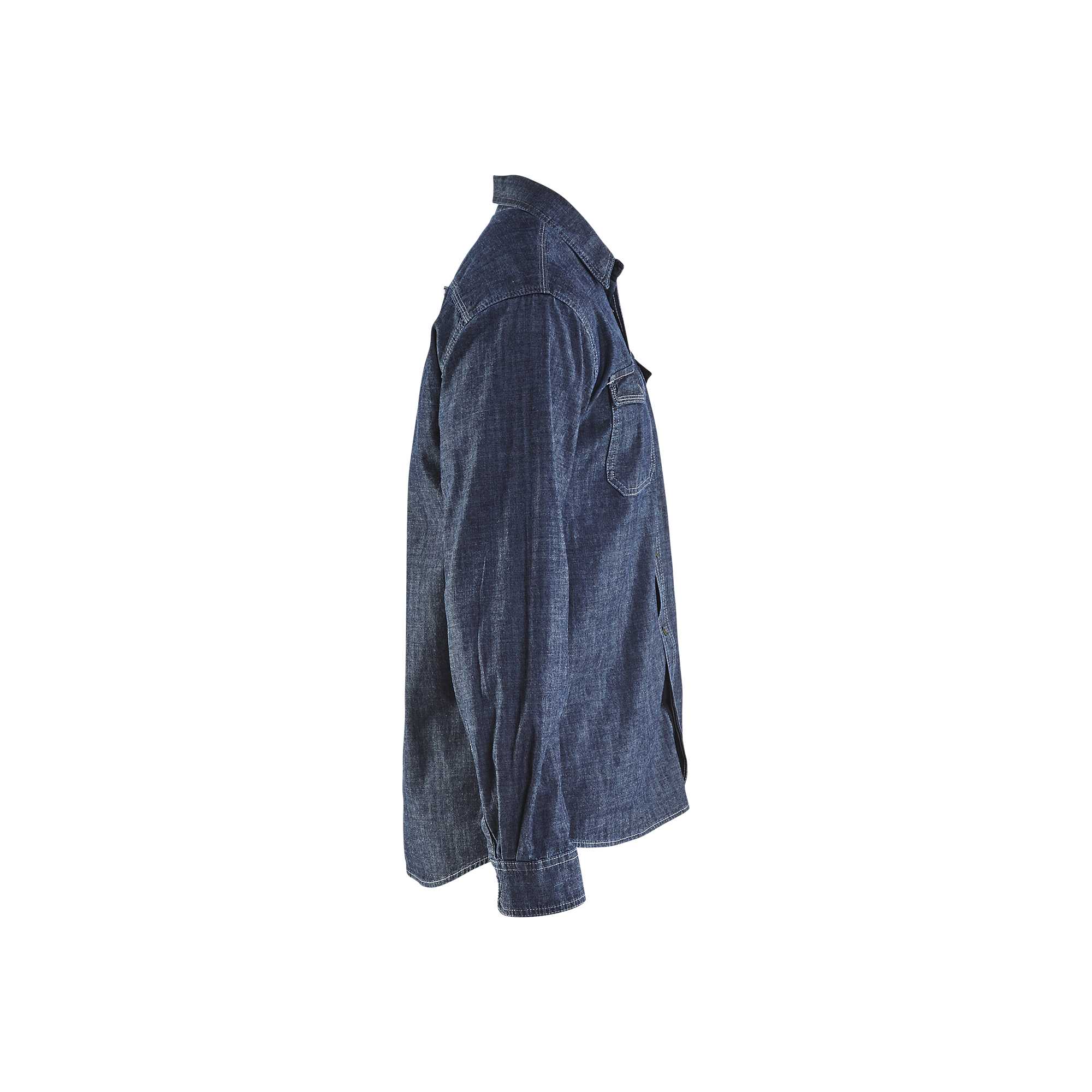 BLAKLADER 32951129 Denim Shirt Long Sleeve Work Shirt MEN - 100% Cotton