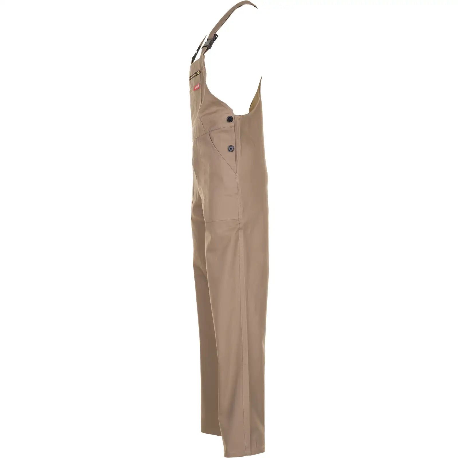Planam BW 290 Latzhose khaki 102 khaki - Produktbild ohne Model