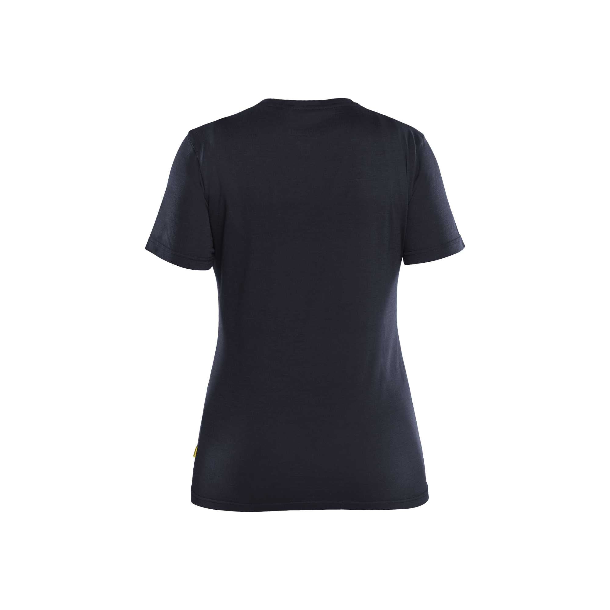 BLAKLADER 35371743 Women's Merino Wool T Shirt Short Sleeve Work T-Shirt WOMEN - 85% Merino Wool