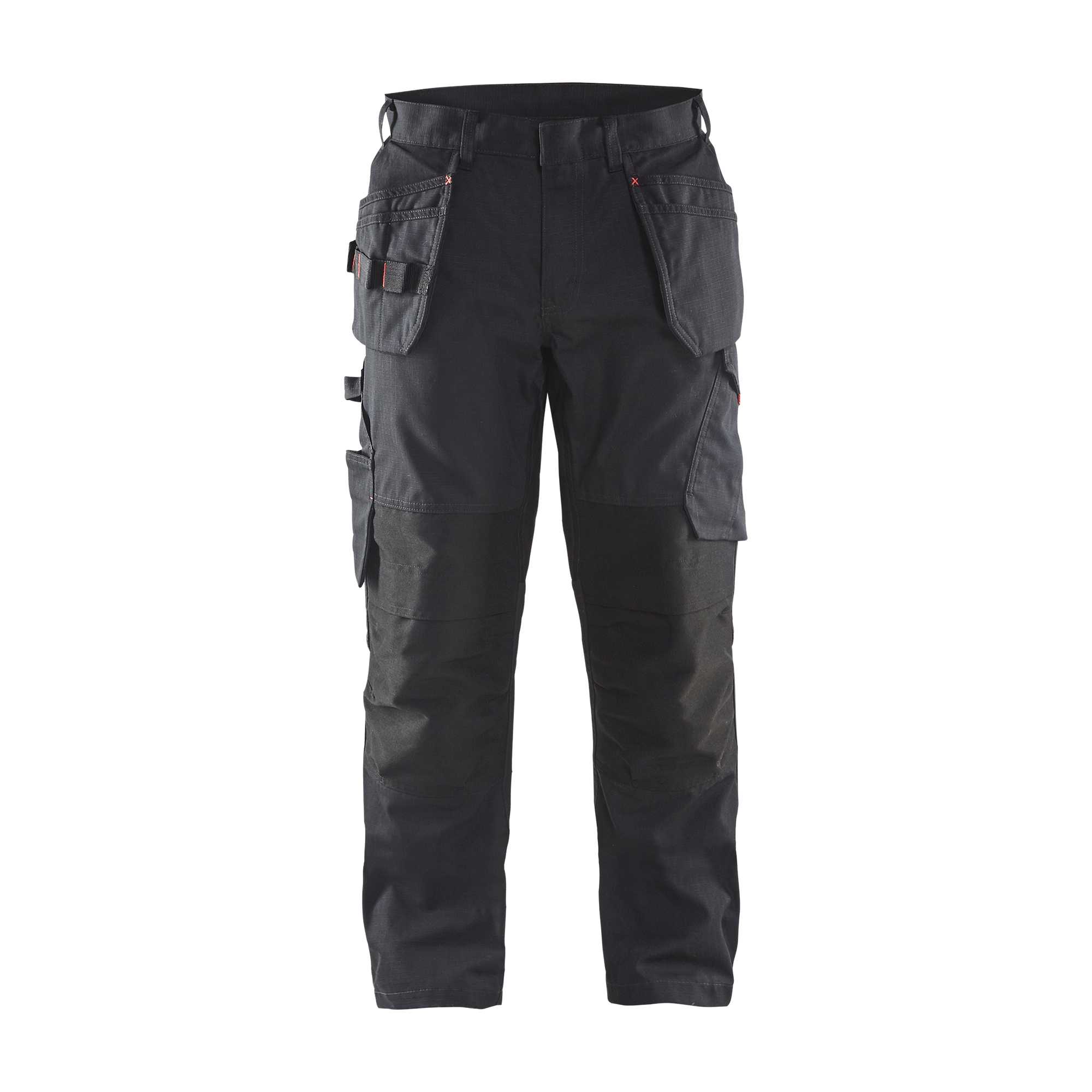 BLAKLADER 14961330 | Service trousers with stretch and tool pockets Work Trousers Men - Ripstop Fabric
