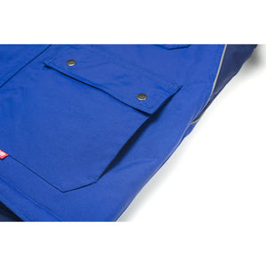 Planam Plaline Winterweste rot/schiefer XS rot/schiefer - Extra Detailbild
