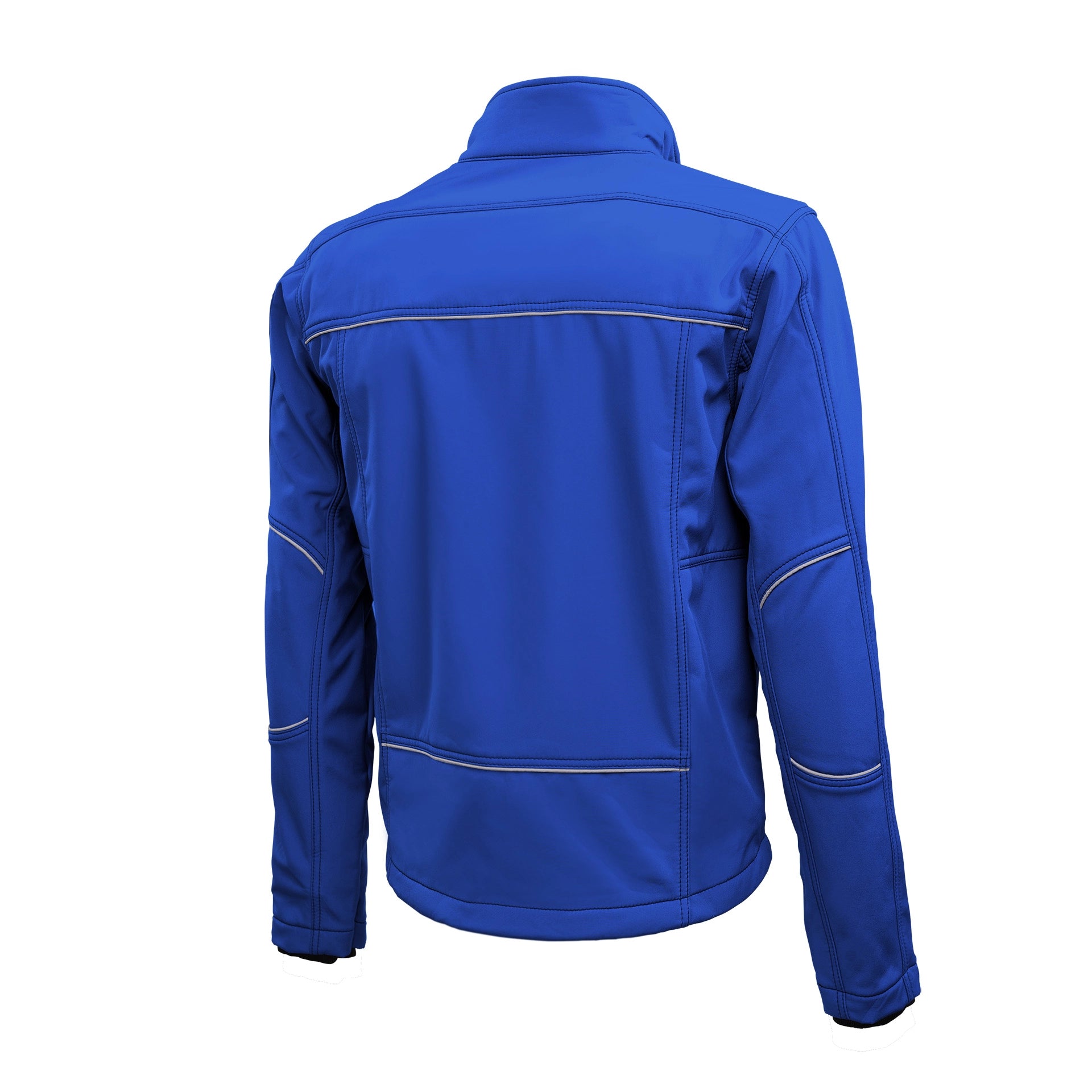 TMG Kult Worker Softshell jacket blue - KW-220020_Softshelljacke_royalblau_hinten_1920x1920