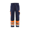 BLAKLADER 15841860 | Hi Vis Trousers Hi Vis Reflective Work Trousers Men - Twill Fabric