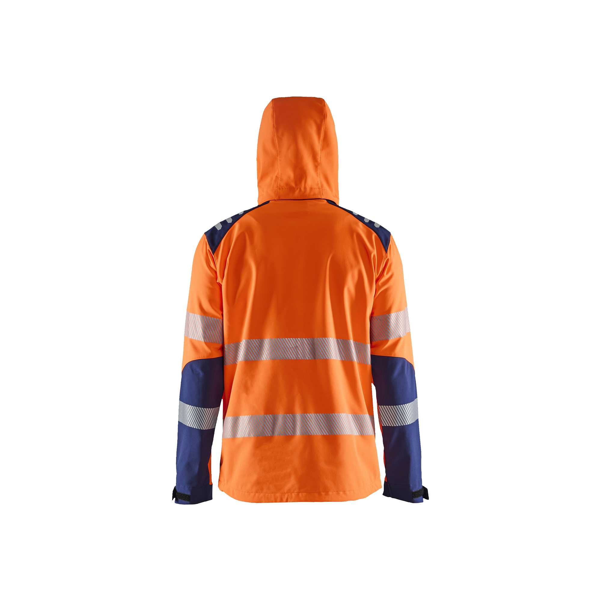 BLAKLADER 44912513 Hi Vis Softshell jacket Hi Vis Reflective Softshell Work Jacket MEN - Waterproof