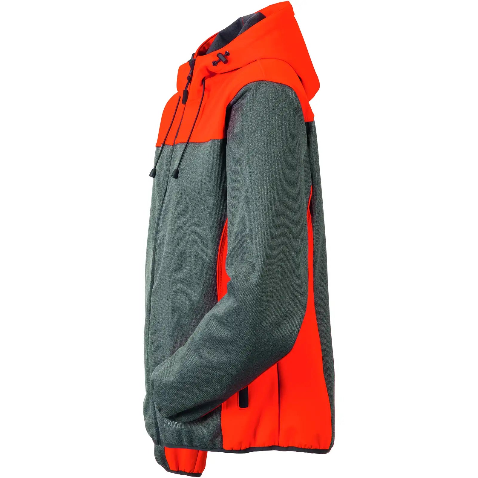 Planam Outdoor Kontrast Jacke grau/orange 4XL grau/orange - Produktbild ohne Model