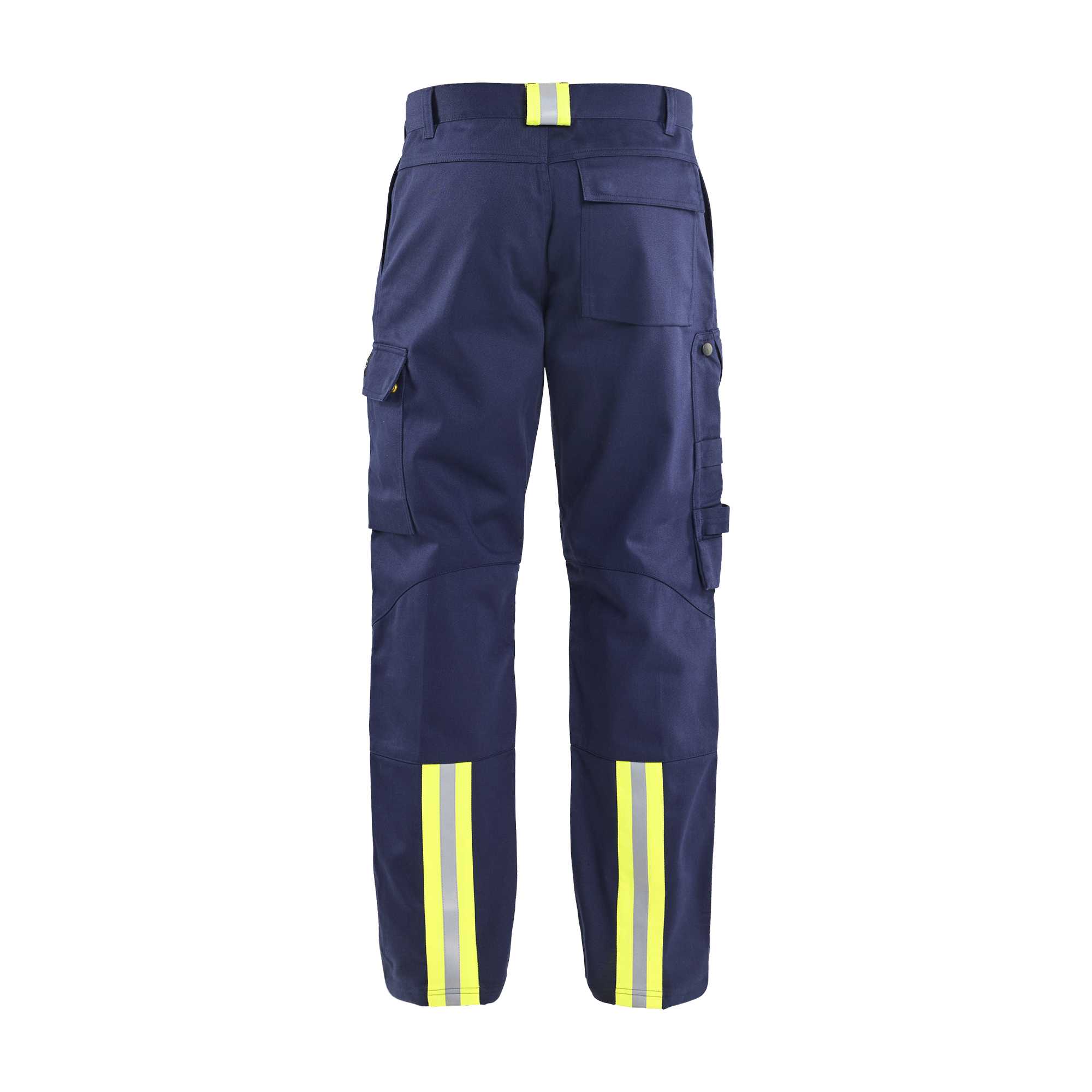 BLAKLADER 17011501 | Welding Trousers Hi Vis Reflective Work Trousers Men - antistatic