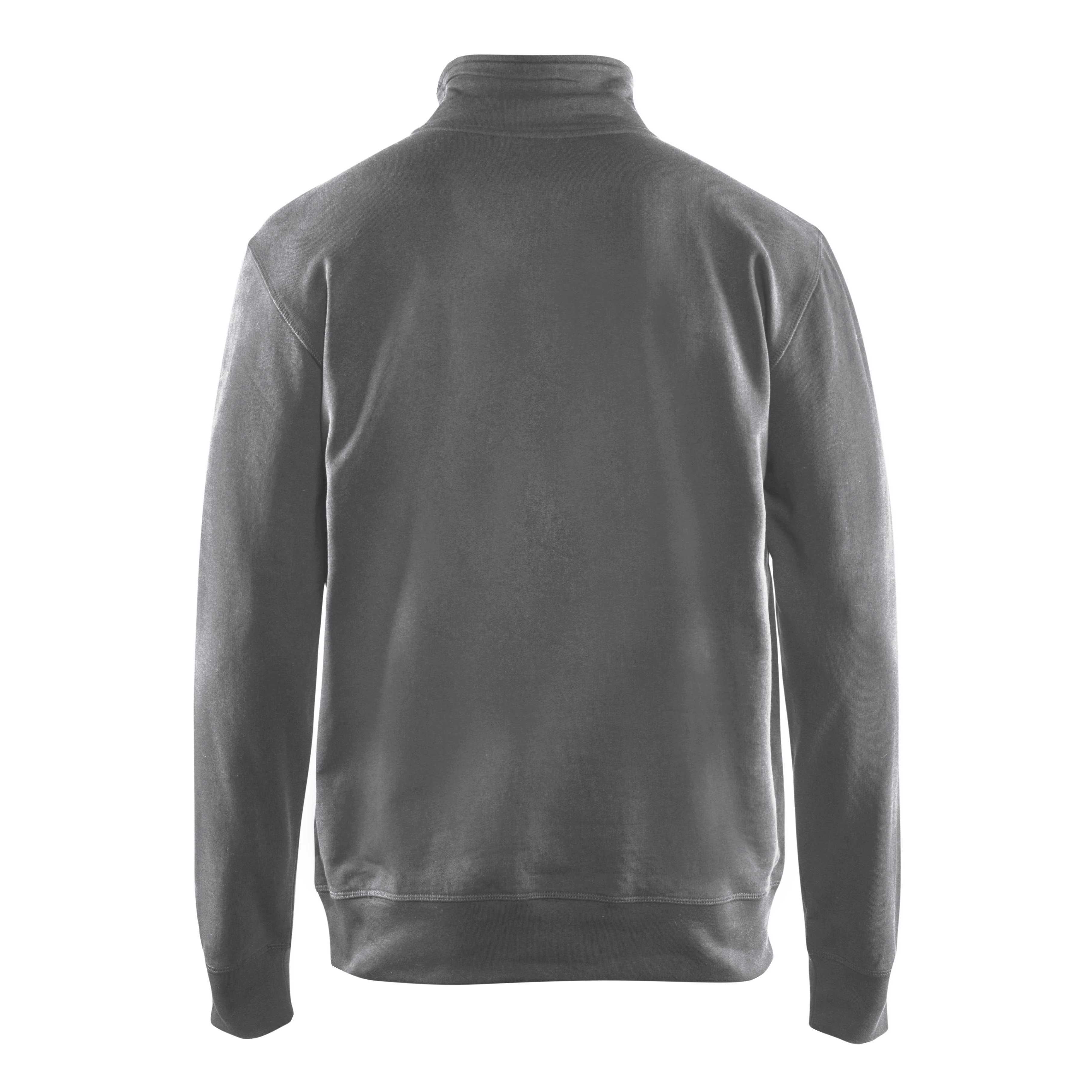 BLAKLADER 33691158 Sweatshirt with Half Zip Work Sweatshirt MEN - 100% Cotton