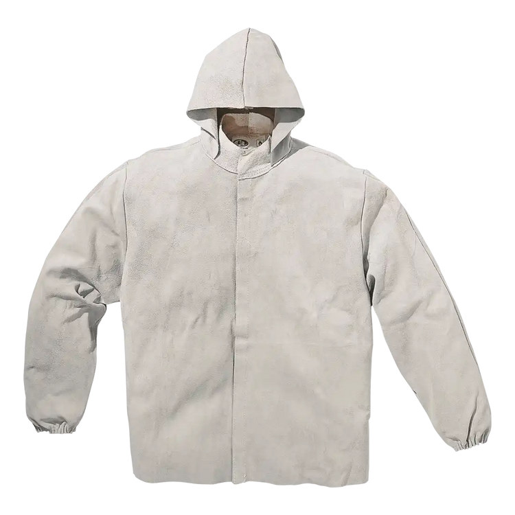 SIR SAFETY LEATHER Flame Retardant Work Jacket Men - EN ISO 11611 Certified
