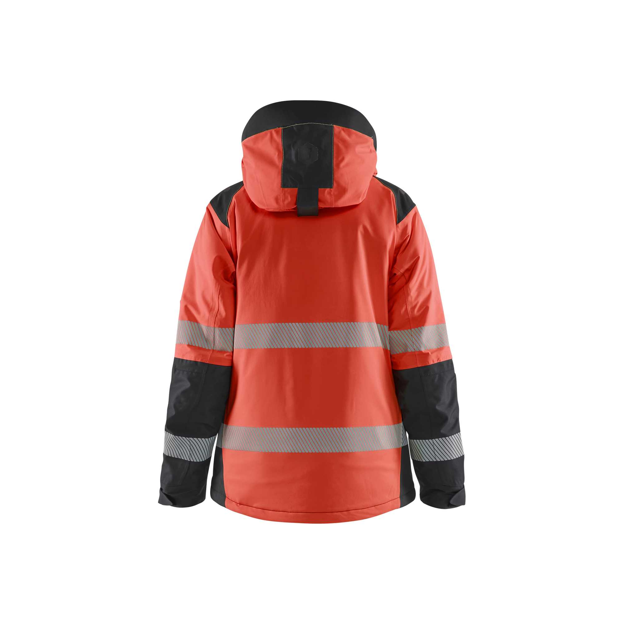 BLAKLADER 44561987 Women’s Hi Vis Winter Jacket Hi Vis Reflective Work Jacket WOMEN - Waterproof